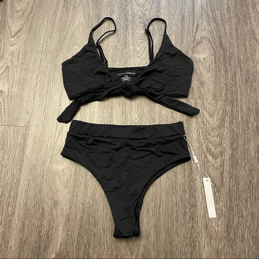 Brand New Myra Swim Black Bikini Set